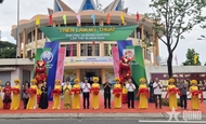 Fine Arts Exhibition Region VII opens in Tay Ninh province